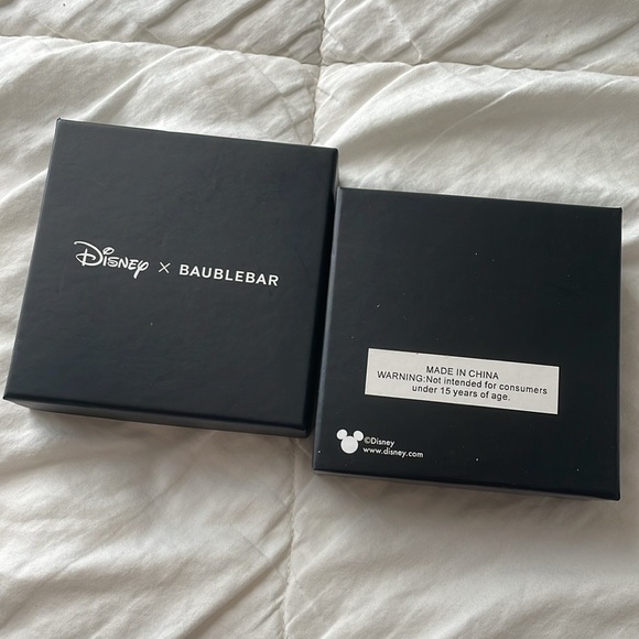 Disney X Baublebar Pumpkin Mickey Mouse Glitter Stud Earrings - Picture 2 of 5